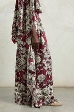 Silk Dress with Foulard Print