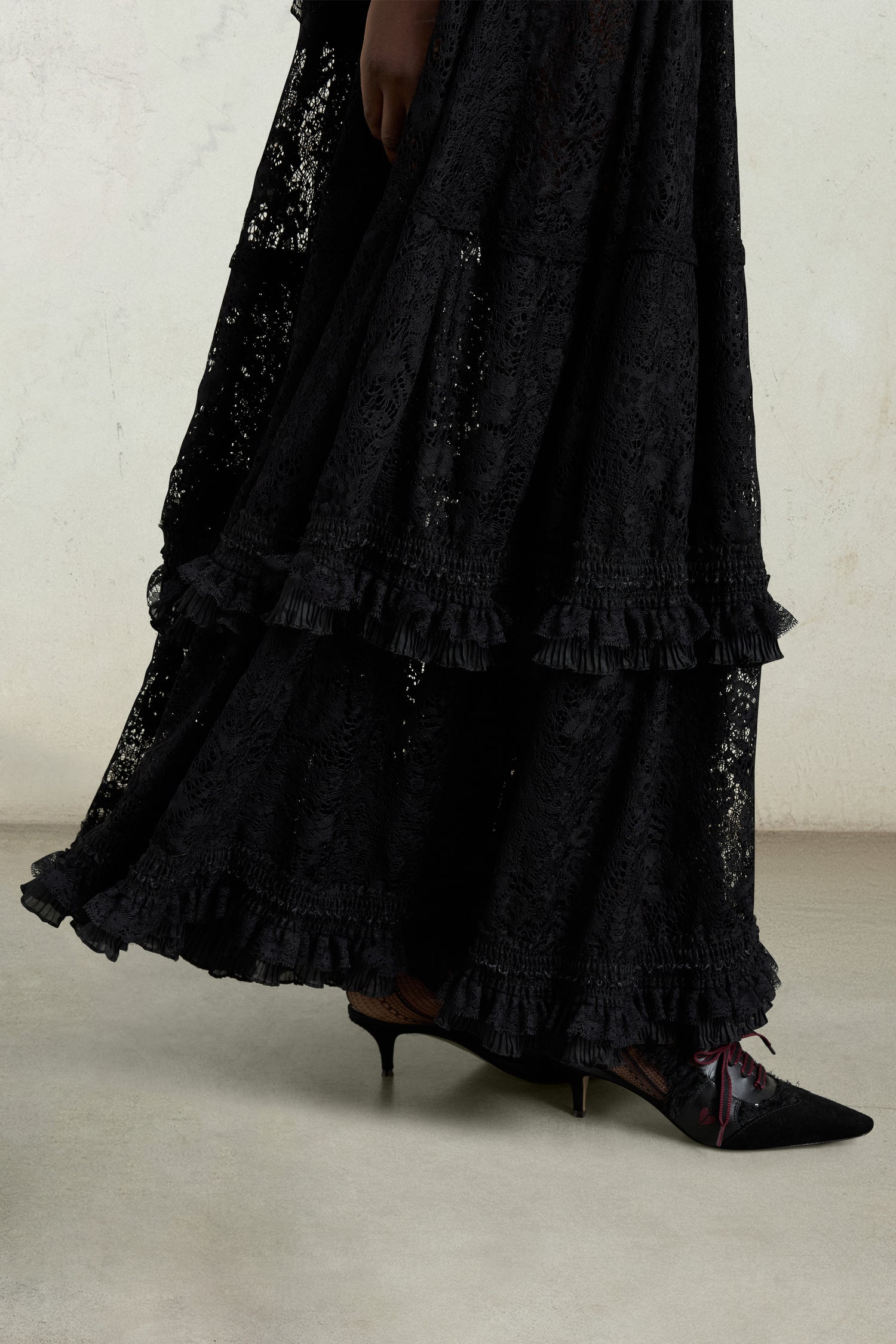 Long Lace Dress