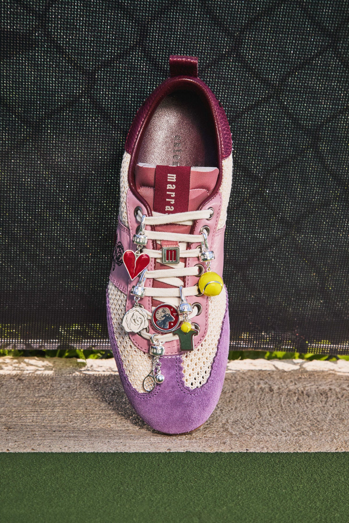 Letter Sneakers Charm