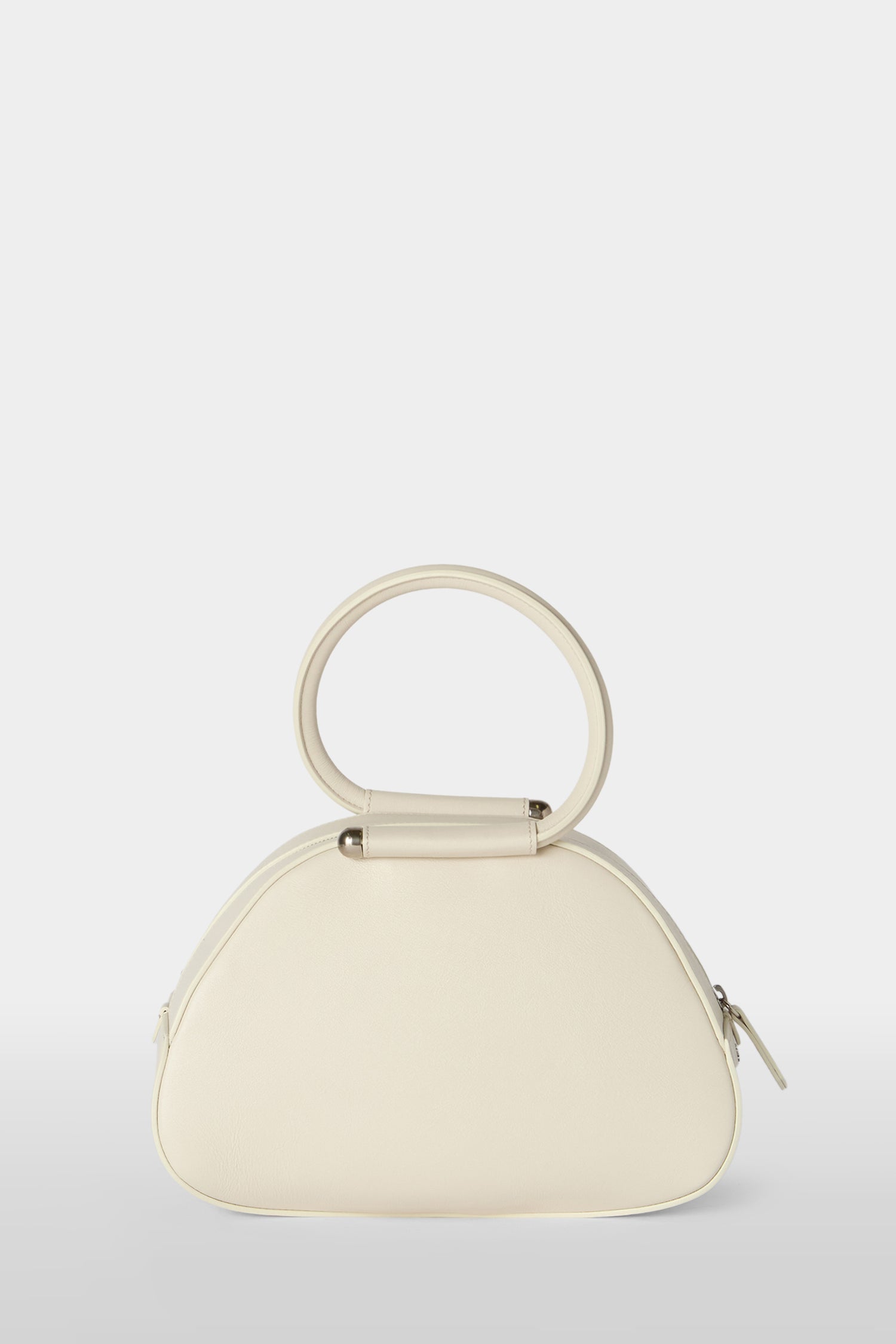 Ivory Caragol Bag with Lace & Embroidery