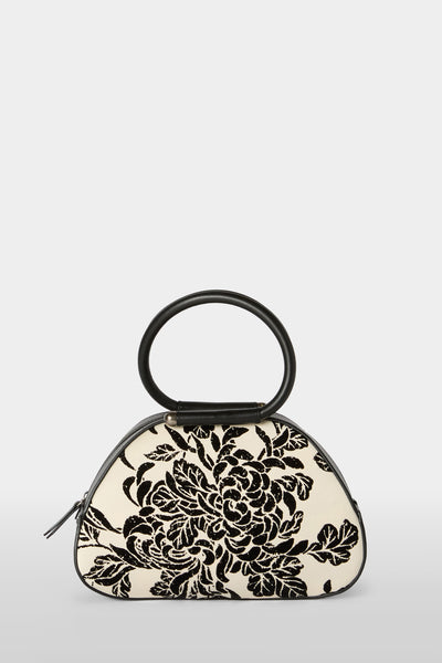 Black & Ivory Caragol Bag