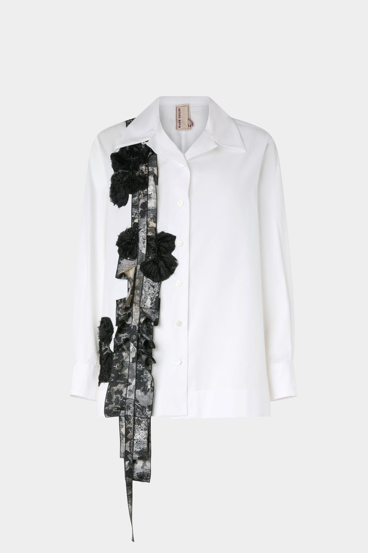 Asymmetric Robespierre with Floral Insert