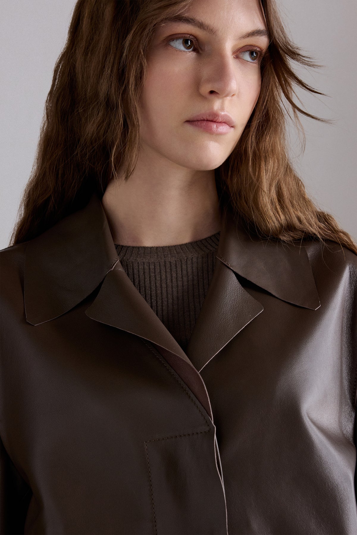 Unlined Nappa Leather Jacket