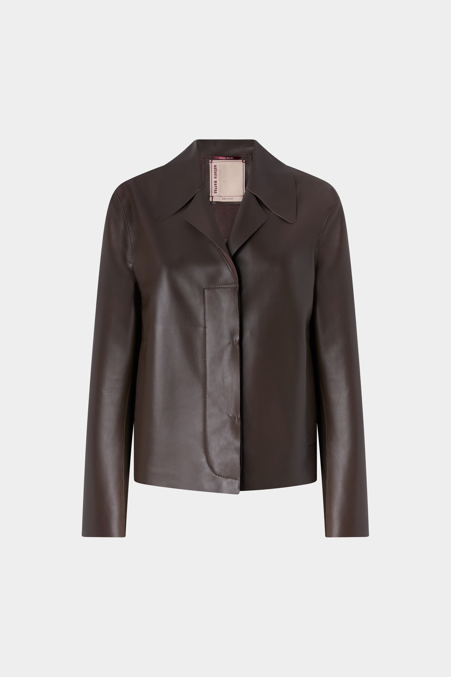 Unlined Nappa Leather Jacket