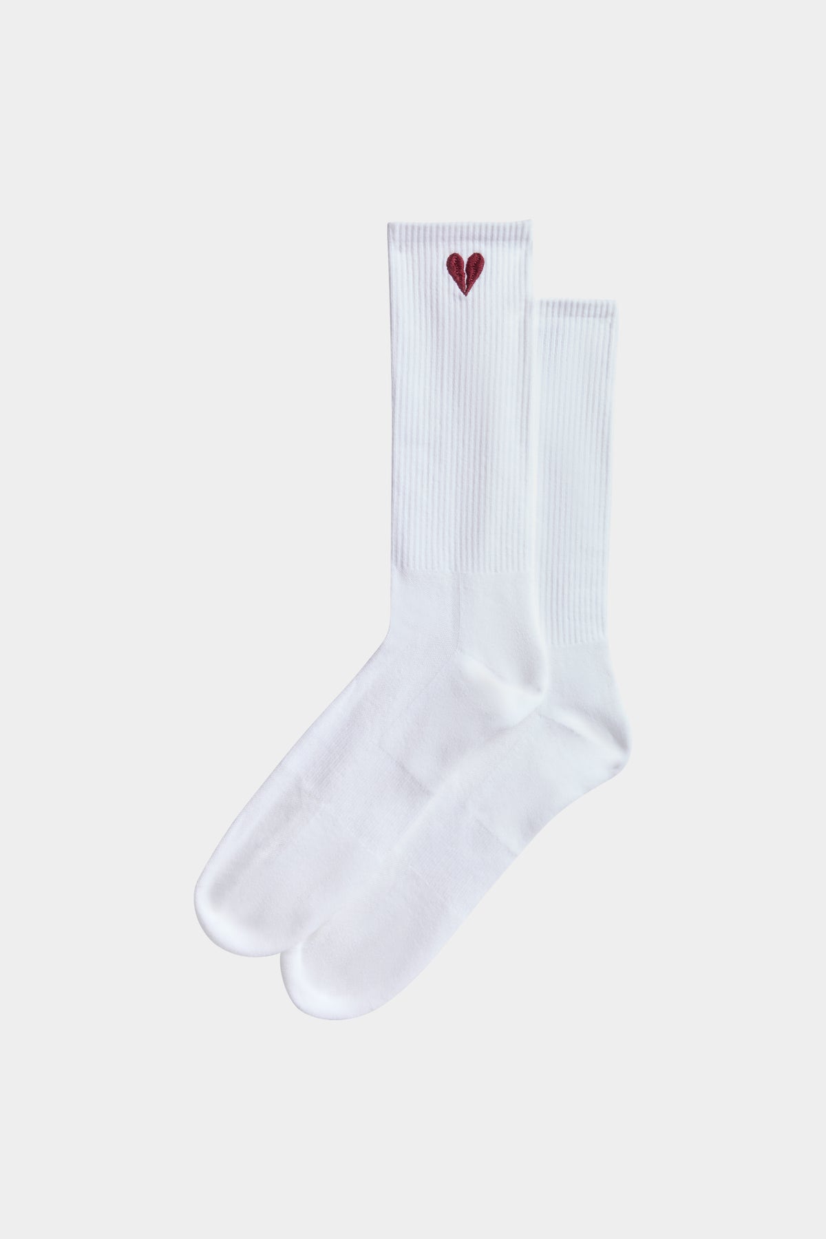 White Socks with Broken Heart