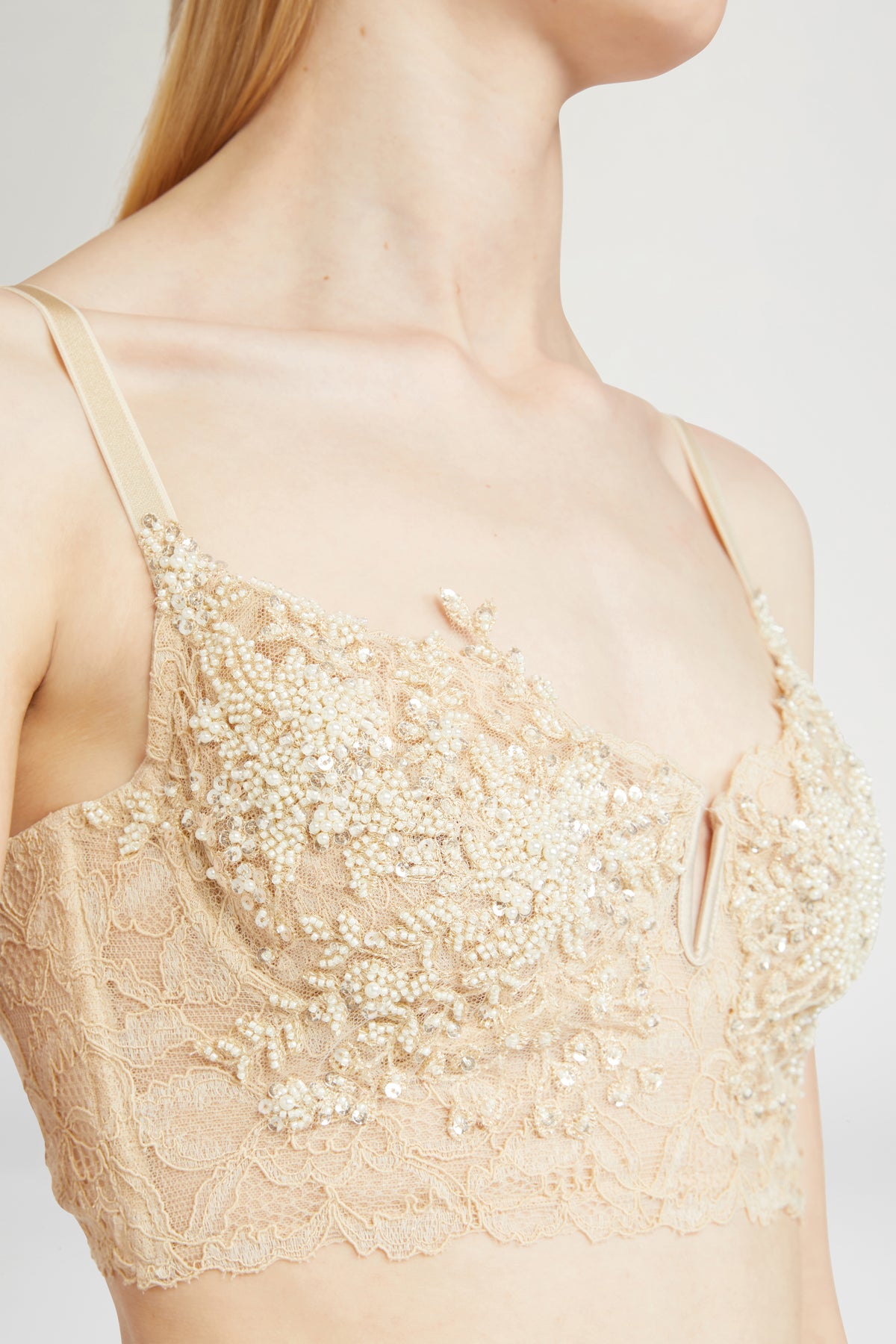 Ivory Lace Bralette