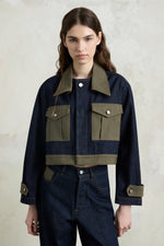 Cropped Denim Jacket