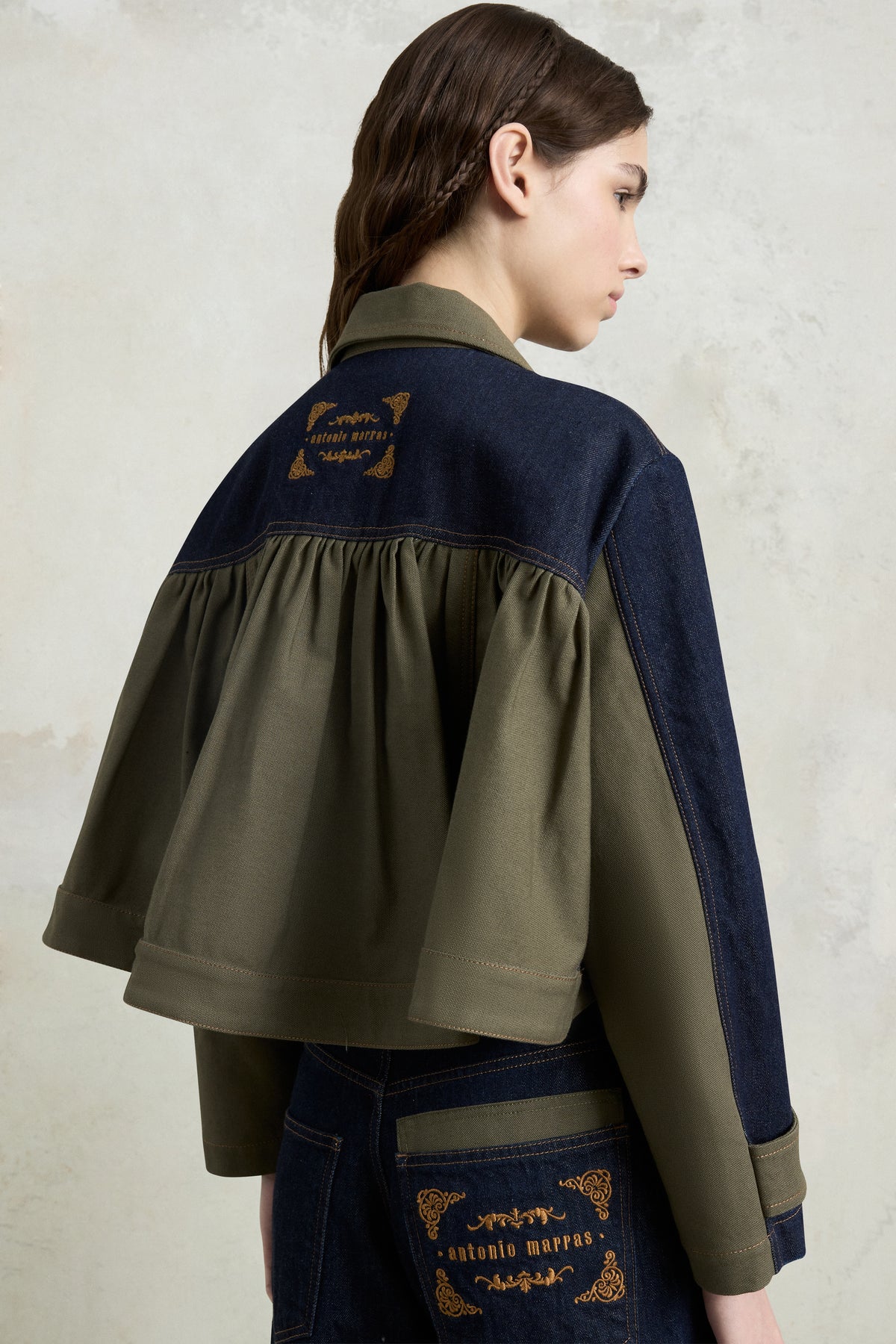 Cropped Denim Jacket
