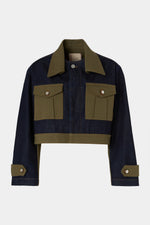Cropped Denim Jacket