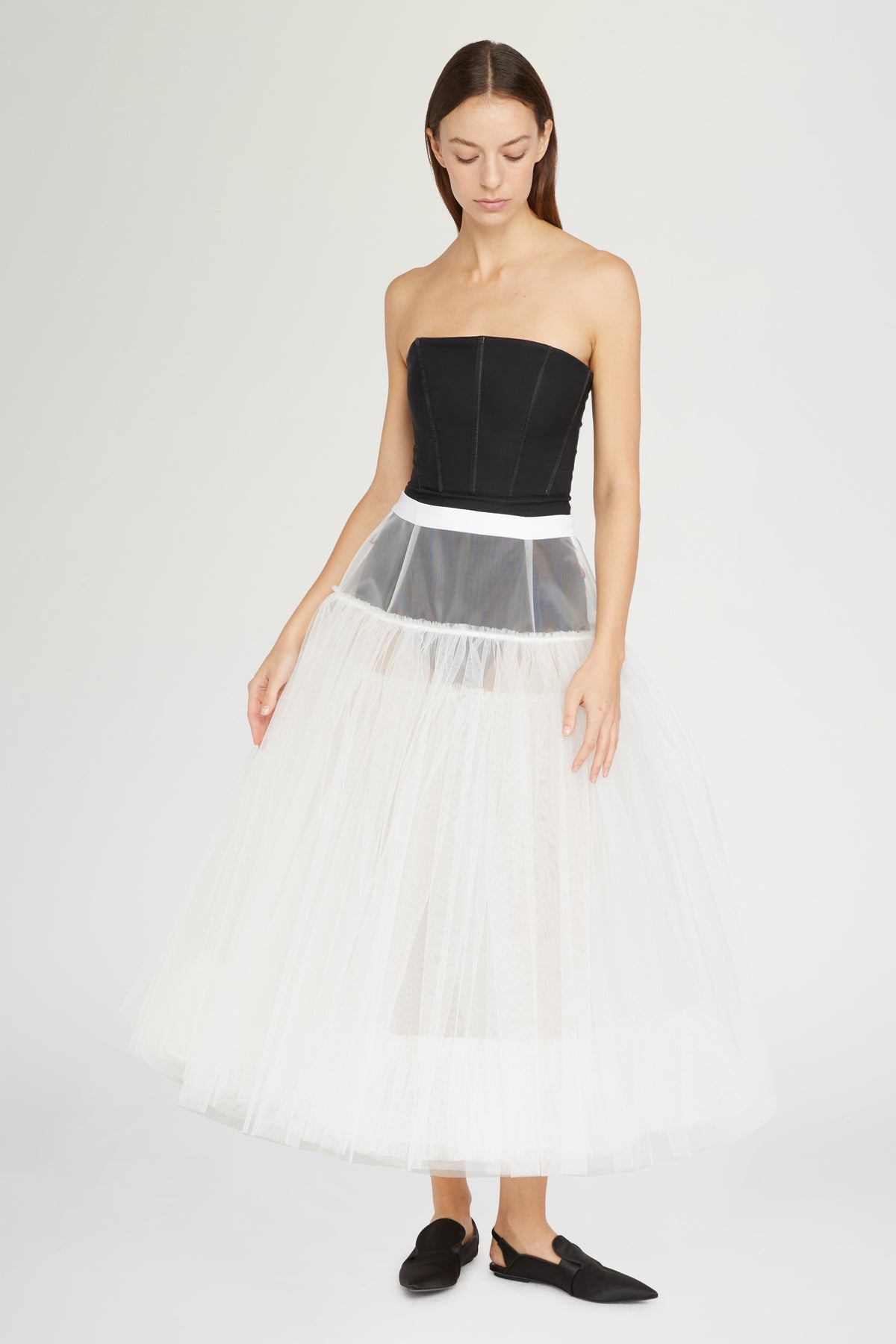 Ivory Tulle Underskirt