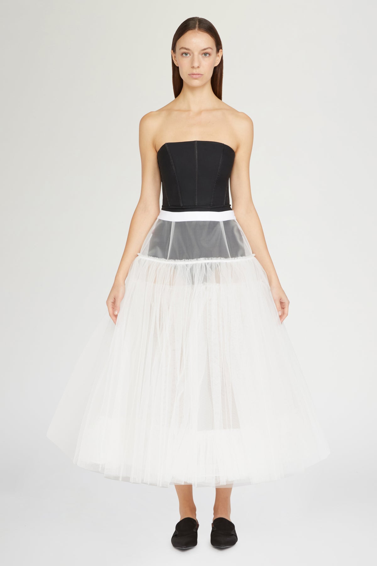 Ivory Tulle Underskirt