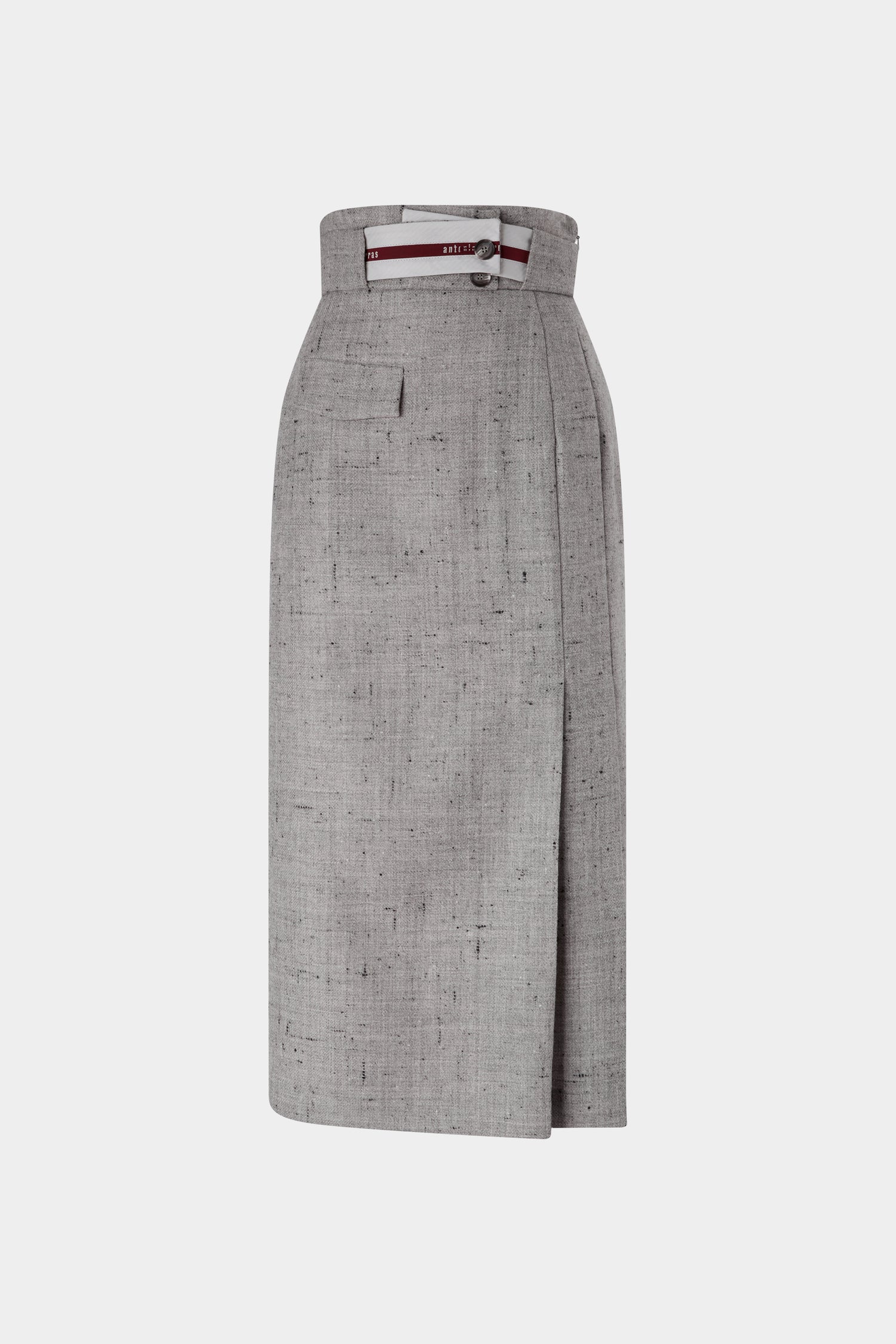 Wool Pencil Skirt