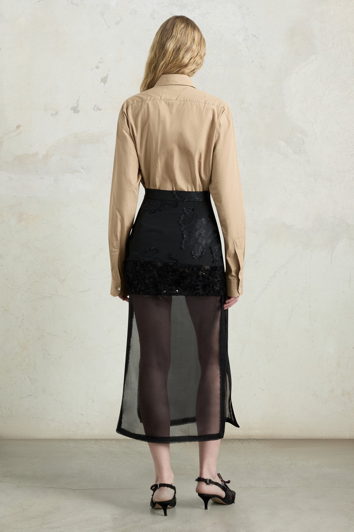 Midi Pencil Skirt