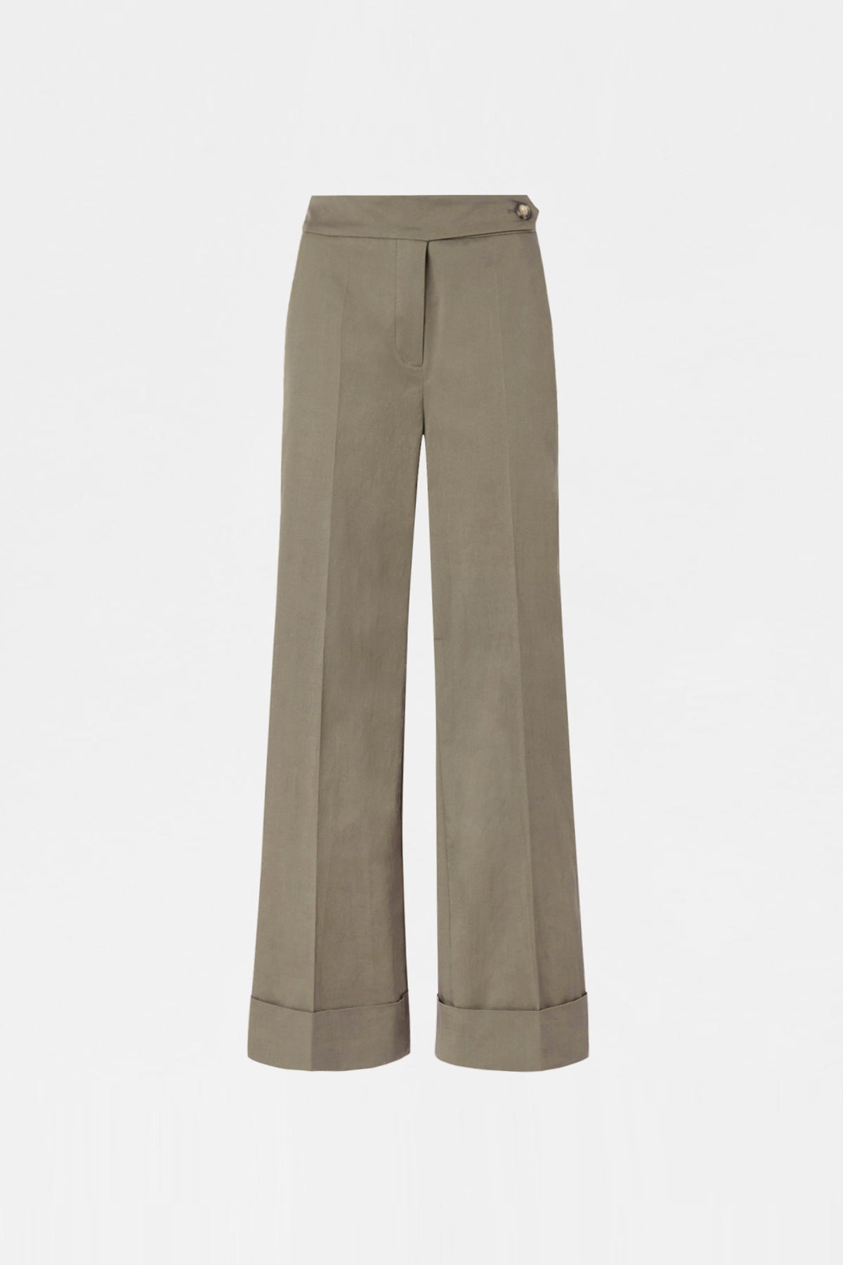Wide-Leg Tailored Pants