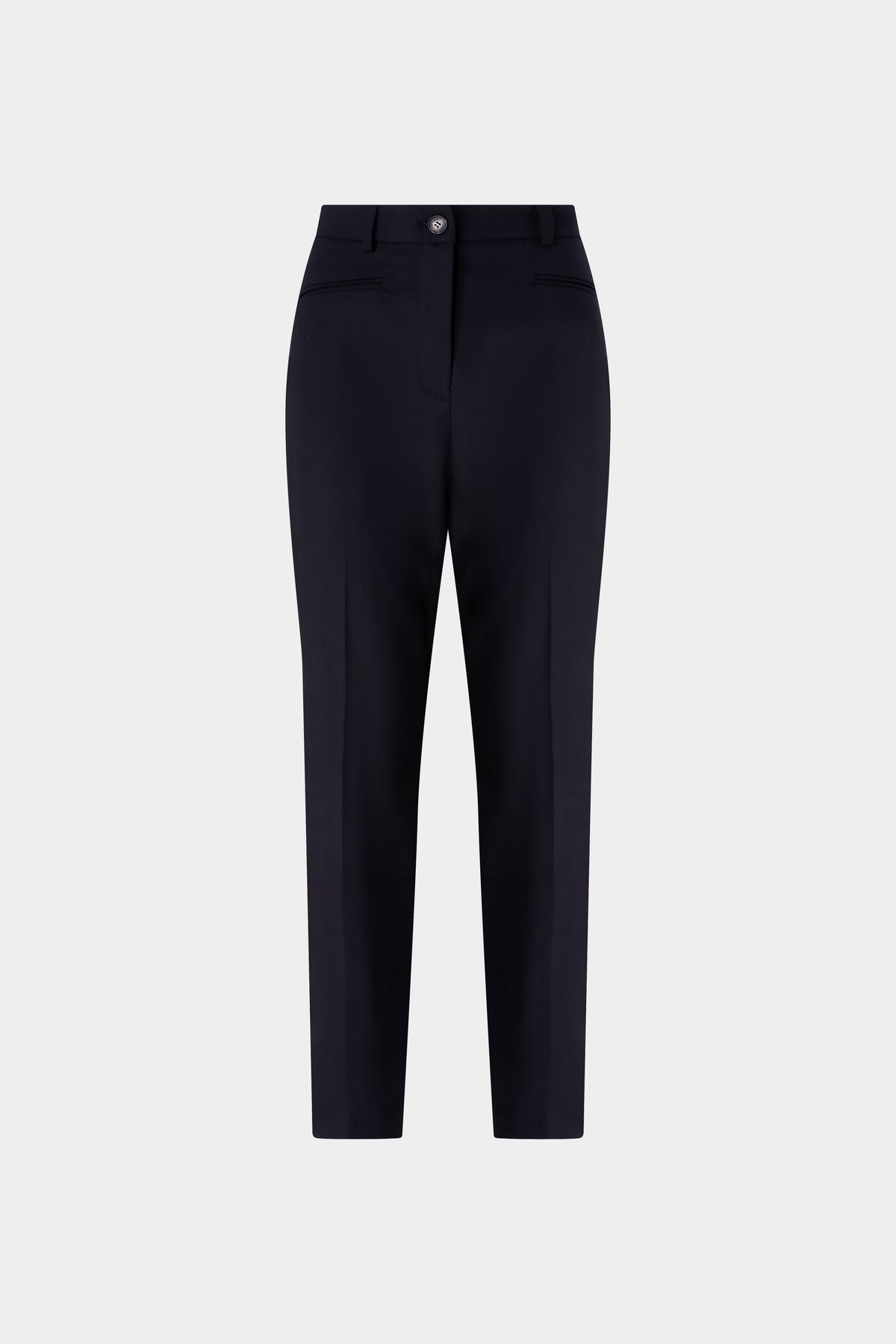 Black Tailored Skinny Trousers