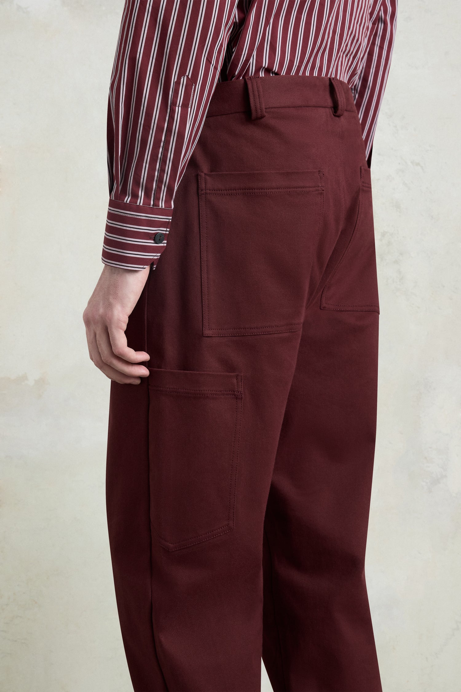 Bordeaux Carpenter Trousers