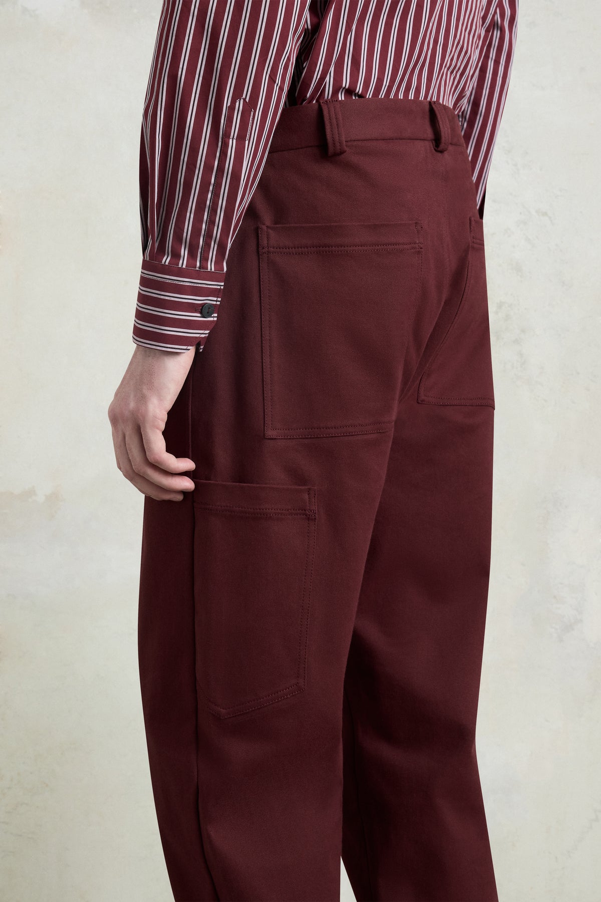 Bordeaux Carpenter Trousers