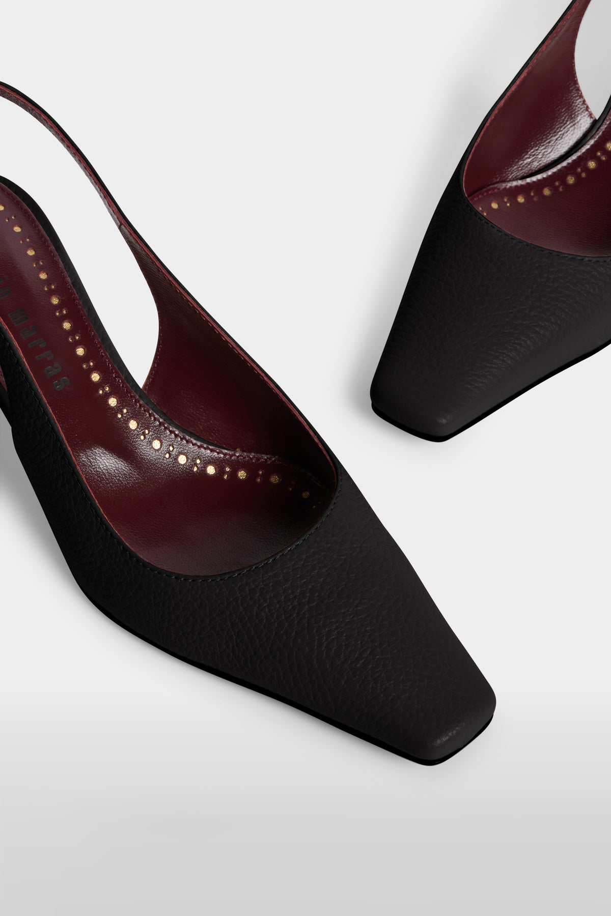 Low-Heel Slingback Pumps
