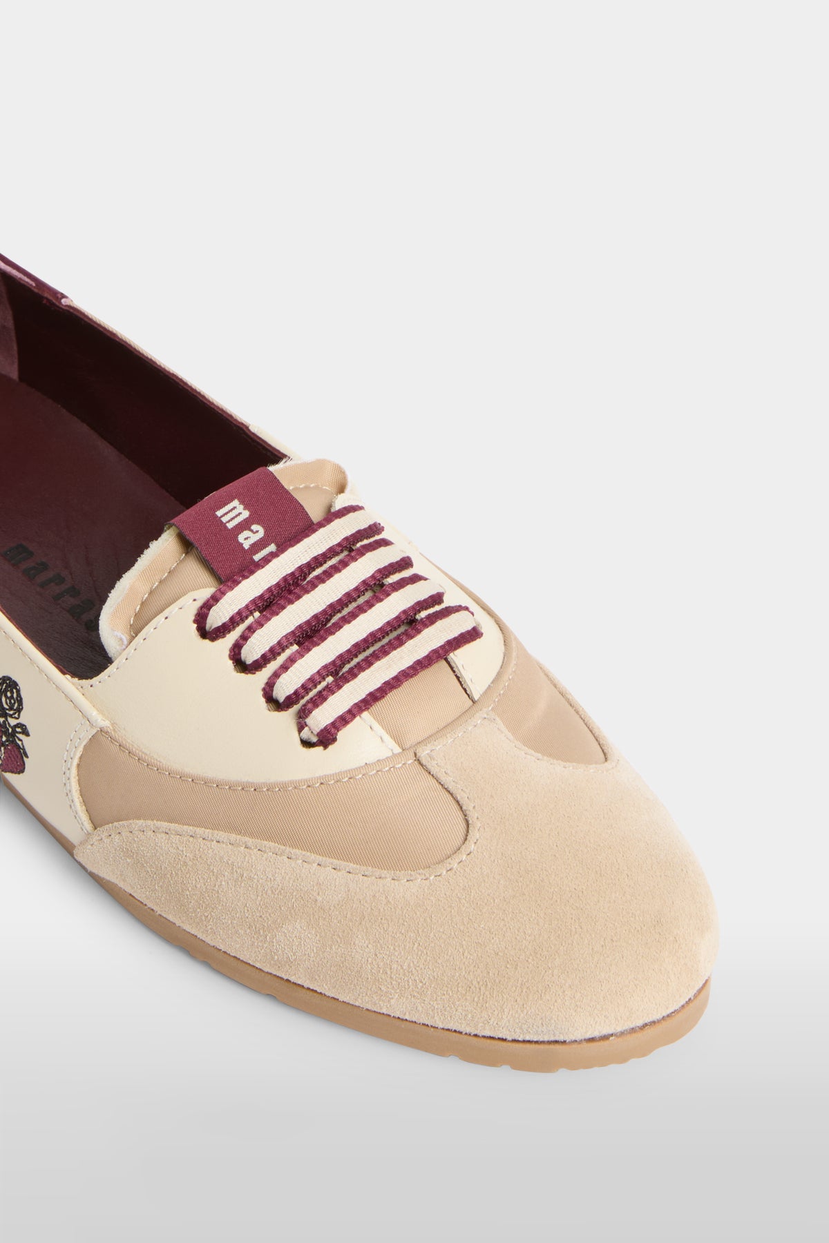 Beige Lollove Ballerina Sneakers