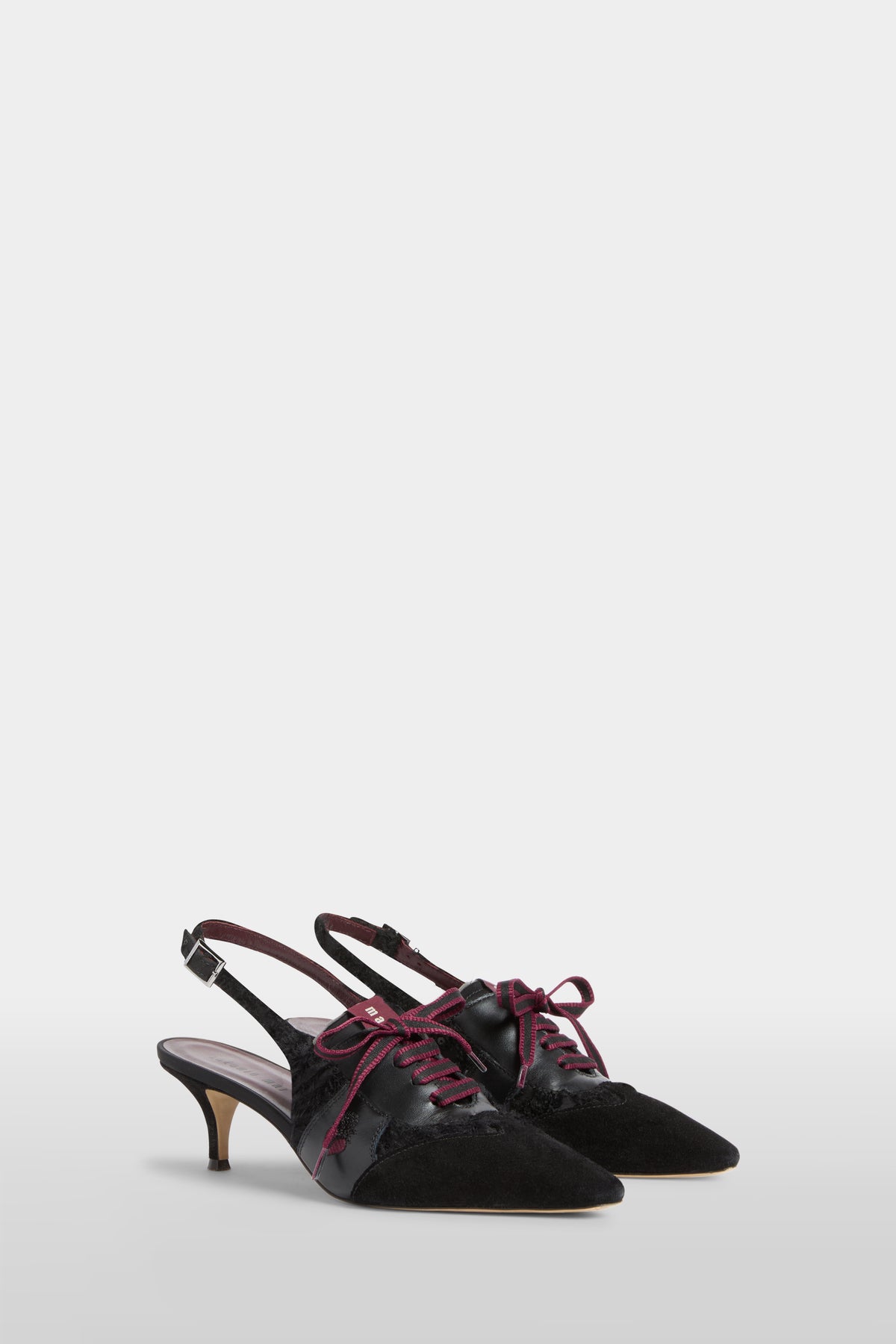 Black Lollove Slingback Sneakers