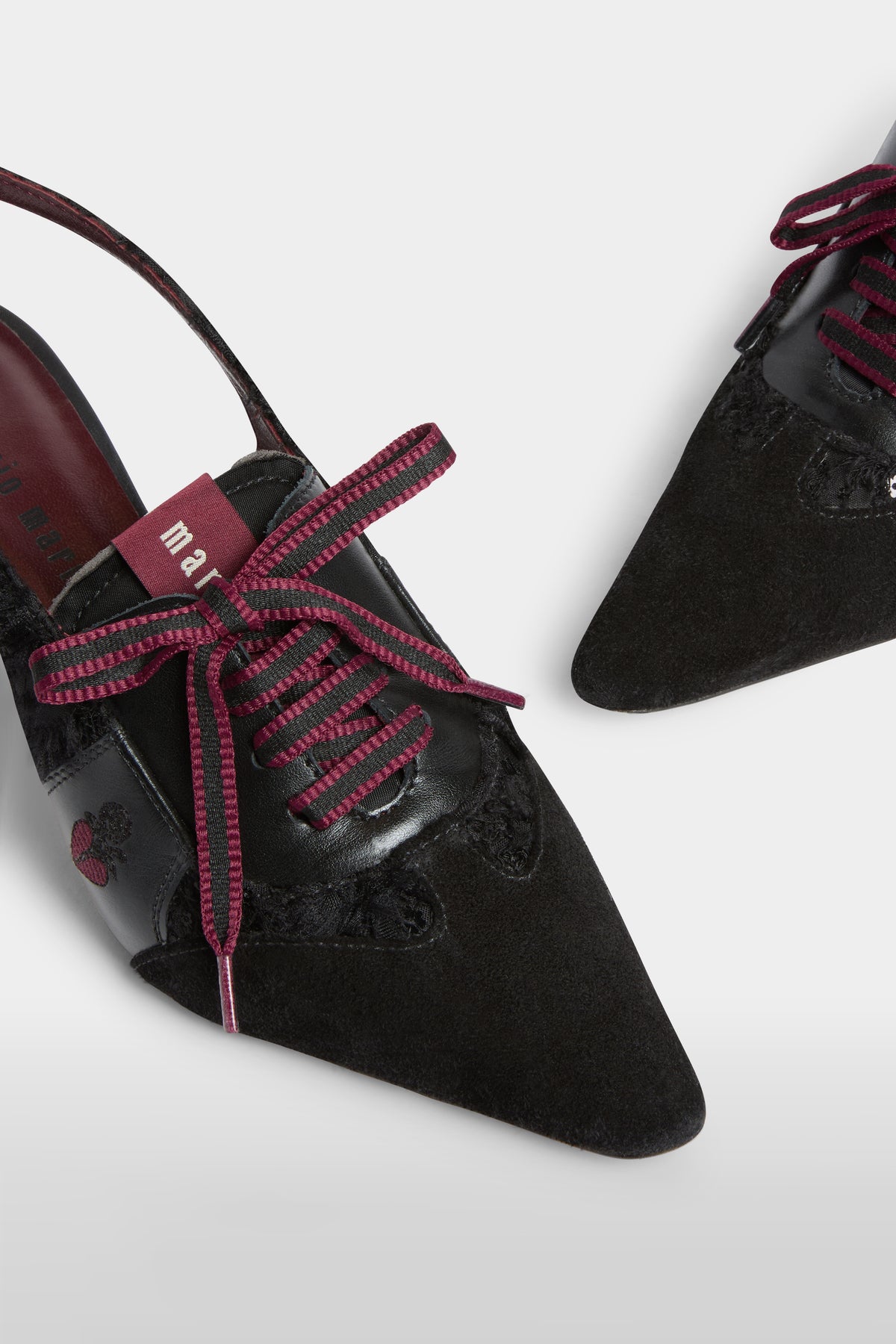 Black Lollove Slingback Sneakers